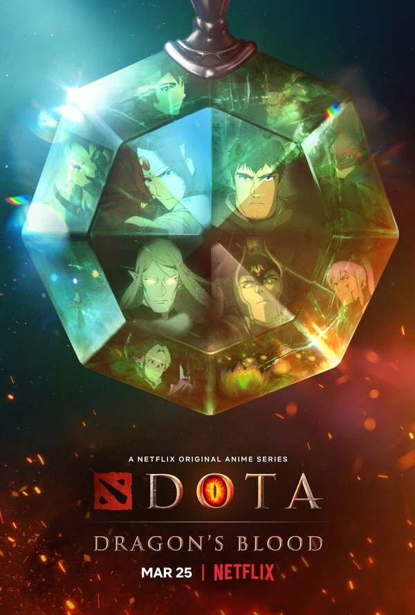 DOTA: Кровь дракона 2021 постер