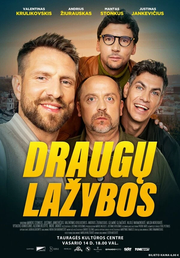Draugu lazybos 2024 постер