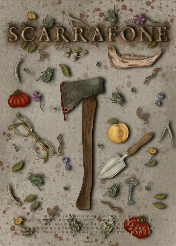 Scarrafone постер