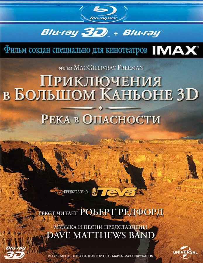 Приключение в Большом каньоне 3D: Река в опасности 2008 постер