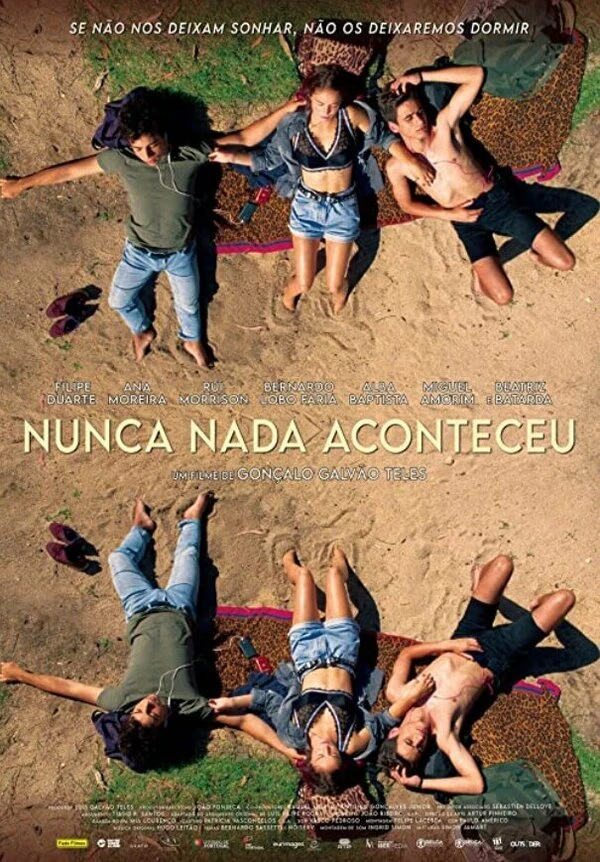 Nunca Nada Aconteceu постер
