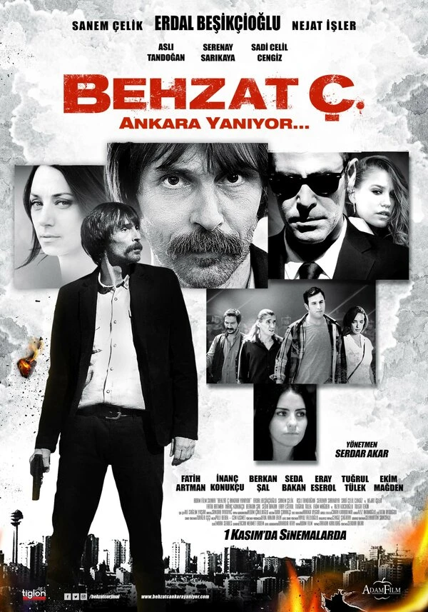 Бехзат Ч. Анкара горит 2013 постер
