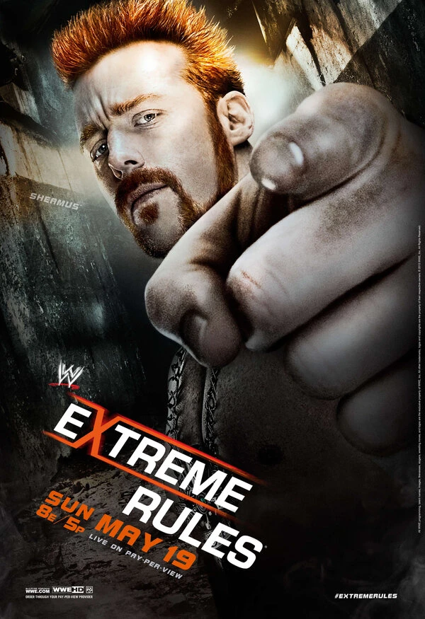 WWE Экстремальные правила 2013 постер