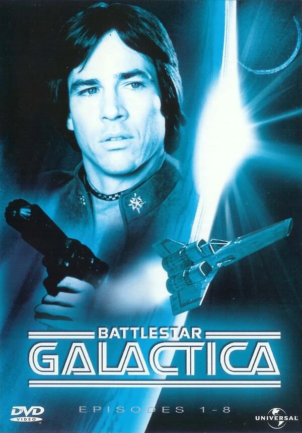 Звёздный крейсер «Галактика» 1978 постер