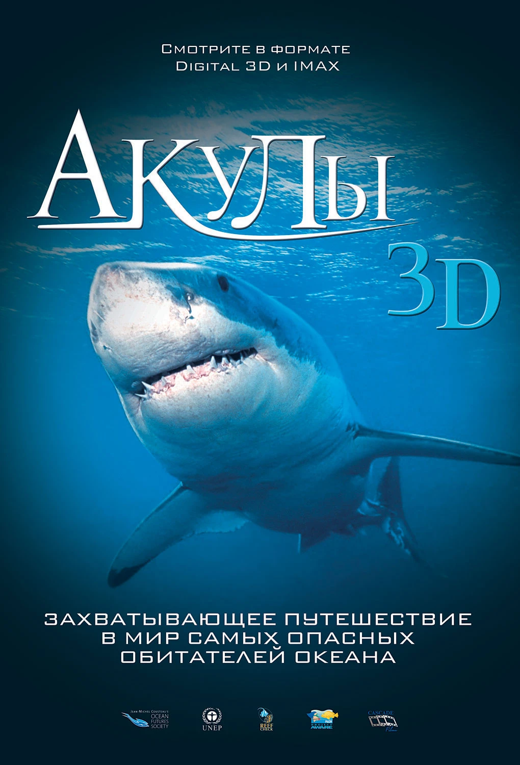 Акулы 3D 2004 постер