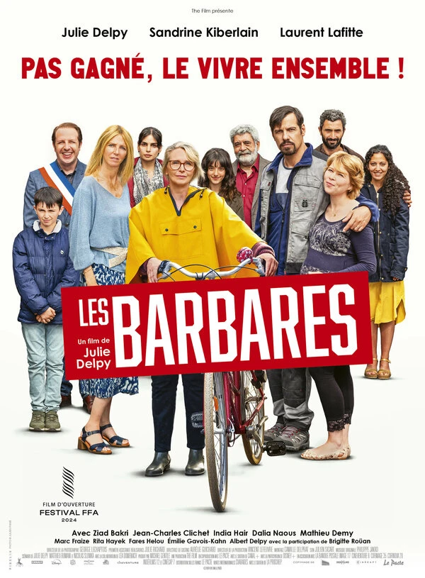 Les barbares постер