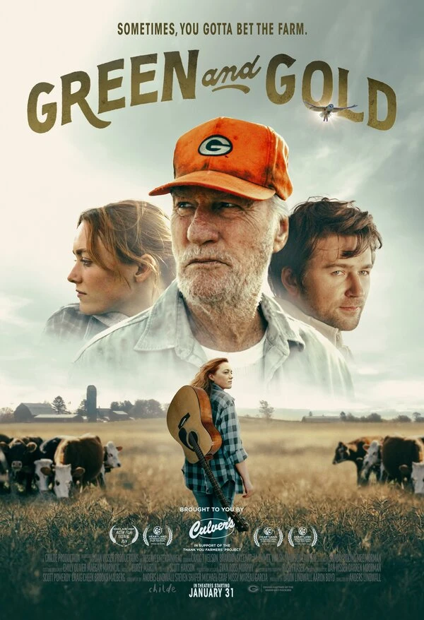 Green and Gold постер