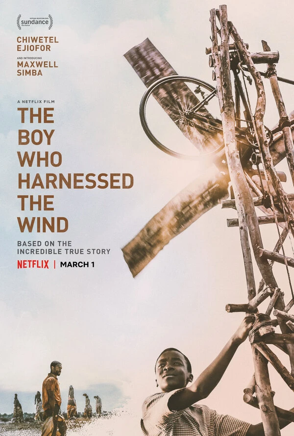 Мальчик, который обуздал ветер 2019 постер
