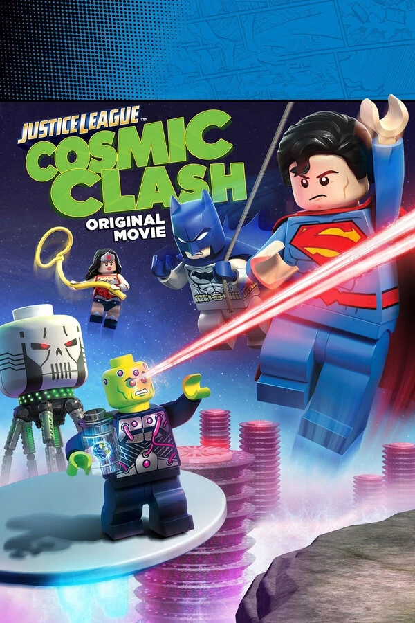 LEGO Супергерои DC: Лига Справедливости – Космическая битва постер