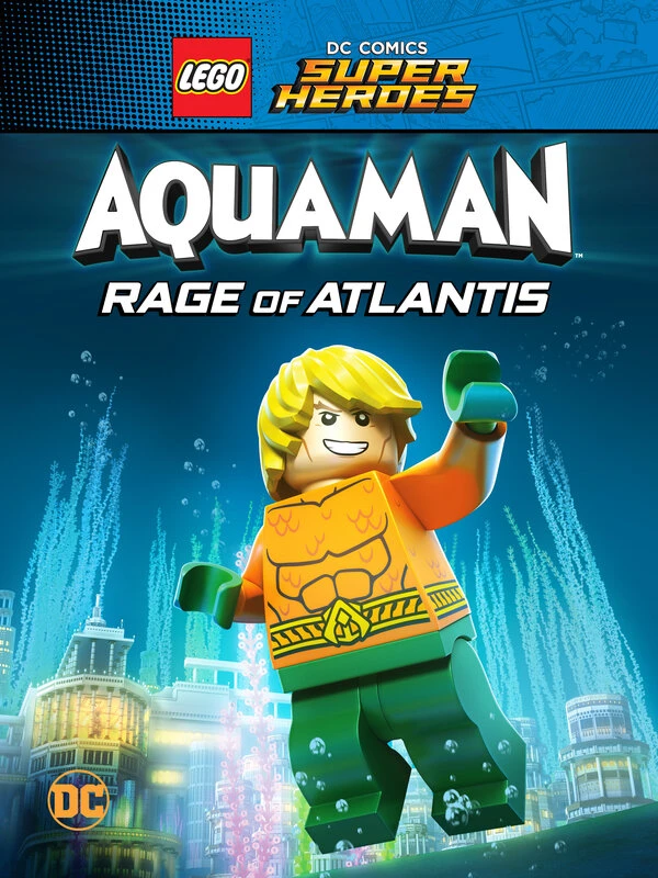 LEGO Супергерои DC: Аквамен. Ярость Атлантиды постер