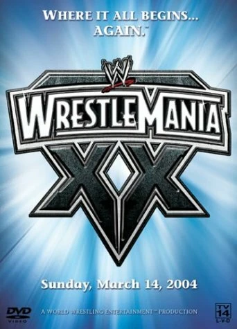 WWE РестлМания 20 2004 постер